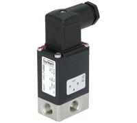 Electroválvula 3/2 vías G1/4'' Universal Acero inoxidable FFKM 0-8bar/116psi 24VDC 0330 204890