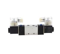 Electroválvula 4v220-08, doble cabezal, control doble, 5 vías, 2 posiciones, válvula direccional neumática (Only valve, DC24V)