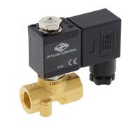 Electroválvula CM-DA 1/4'' de latón compacto FKM 0-10bar 12V DC
