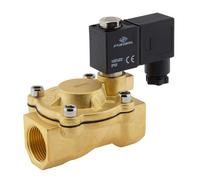 Electroválvula CM-IA 3/4'' compacta de latón EPDM 0,5-12bar 12V DC