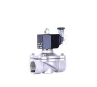Electroválvula de 1/2", 3/8", 3/4" y 1" normalmente cerrada, de acero inoxidable, IP65, resistente al agua, 220 V, 12 V, 24 V y 110 V.(1/2",BSP_240VAC)