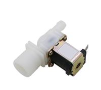 Electroválvula de agua de plástico, G3/4 N/C, válvula de agua electromagnética, conexión rápida, válvula de entrada para lavavajillas lavadora - AC 220 V