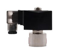Electroválvula de alta presión de 2 vías, normalmente cerrada, de acero inoxidable 304, de 1,2 mm, 200 bar, 2 mm, 100 bar, G 1/4" 1/8", CA 220 V, CC 24 V(1/8",AC 110V,Orifice 2mm 100bar)