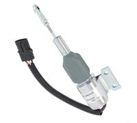 Electroválvula de cierre de combustible de 12 V 3932529 para Cummins 4BT 6BT 5,9 L, para Hyundai R130 R170, carcasa galvanizada