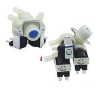 Electroválvula de entrada de lavadora para unidades multimarca con compatibilidad de cabezal triple doble (D)