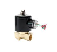 Electroválvula de latón de 3/8" de acción directa, DN10, 24 V, 110 V, 220 V y 12 V, normalmente cerrada.(NPT-24VAC)