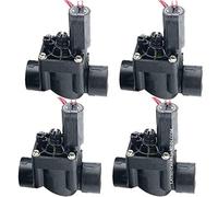 Electrovalvula de Riego 1" PGV101 Hunter | Pack 4 Electroválvula Jardin 24V con Regulador | Valvula Riego para Programador Electrico