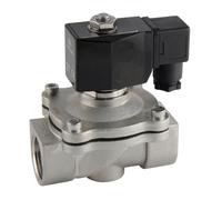 Electroválvula DF-SA 2'' Acero inoxidable FKM 0-6bar 12V DC