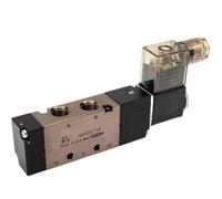 Electroválvula direccional neumática de 2 posiciones y 5 vías Q25DC-L8/L10/L15, 220 V CA/24 V CC, for aplicaciones industriales.(24V Q25DC-L8)