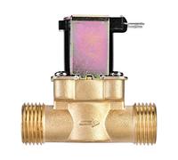 Electroválvula eléctrica, 1/2 "CC 24 V Normalmente cerrado Válvula reguladora de presión de agua magnética de latón para el control del agua