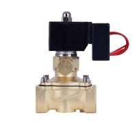 Electroválvula eléctrica con interruptor manual, rosca hembra, de latón, resistente al agua, 220 V y 24