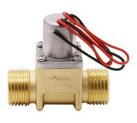 Electroválvula G1/2 DC4.5V para control de impulsos | Válvula solenoide de plástico para grifos inteligentes, adecuada para inodoros, duchas y sistemas de riego con control de