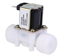 Electroválvula Guiada Electrovanne 220V G3/4 Nc Electroválvula Eléctrica Plástico Válvula de Entrada Normalmente Cerrada Electrovanne 220V 3/4 Eau (AC220-240V)