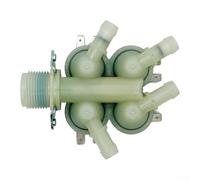 Electroválvula Lavadora DC62-00214M DC62-30314K Válvula de entrada de doble cabezal Filtro de agua Válvula para reparación 110V Robusta (1)