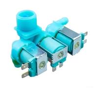Electroválvula Lavadora Secadora Compatible Múltiples Modelos | Gestión precisa flujo, compatible lavadoras secadoras, para construcción duradera, plástico metal, azul
