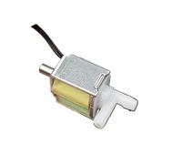 Electroválvula microelectromagnética de 1,5 W, 2 posiciones, 3 vías, CC 5 V, 6 V, 10 mm, con interruptor de aire controlado eléctricamente.