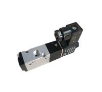 Electroválvula neumática 3V410-15, puerto 1/2 pulgada BSP, 220 V CA, válvula de control de aire de 3 vías con enchufe tipo luz LED roja.(110V)