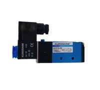 Electroválvula neumática 4V210-08 Presión: 1,5-8 kgf/cm² 220 V CA 24 V CC 110 V CA 4V220-08 4V310-10 4V410-15 4V320-10 4M210-08(4v210-08,220 Volt)