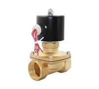 Electroválvula neumática de 1/4", 3/8", 1/2" y 3/4", DN8/10/15/20/25/50, normalmente abierta, for agua, aceite, aire y gas, 12 V/24 V/220 V/110 V(Dn40,AC110V)