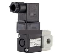 Electroválvula neumática de 3 vías, rosca 1/8" 1/4", 12 V, 24 V, 220 V, VT307/VT307V, terminal DIN/ojal, válvula de vacío(VT307V-4D1-01)