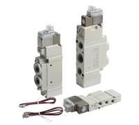 Electroválvula neumática de inversión de alta frecuencia SY3120 SY5120 - Control de precisión for aplicaciones industriales, 1 unidad(SY3120-6LZD-M5)