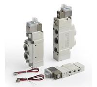 Electroválvula neumática de inversión de alta frecuencia SY7120/SY7220/SY7320-5LZD-02/C8/C10 SY7120/SY7220-5LZD-C10 SY7220-4LZD-02(SY7220-5LZD-C10)