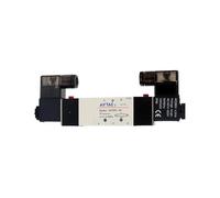Electroválvula neumática Doble bobina Puerto 1/8 1/4 24VDC 4V230C/4V230E/4V230P-08 Válvula de control 5/3 vías(12V,4V230E-08)