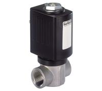 Electroválvula NPT 1/4'' NC Acero inoxidable Cerámica 0-200bar/2901psi 230VAC/DC Oxígeno Libre de grasa/aceite ATEX 6027 389947
