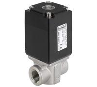 Electroválvula NPT 3/8'' NC Acero inoxidable FKM -1-25bar/-15-363psi 24VDC 2875 274989