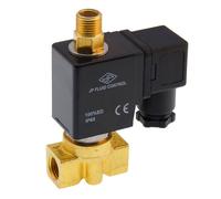 Electroválvula TW-DA 1/4'' 3/2 vías NC latón FKM 0-5bar 24V AC