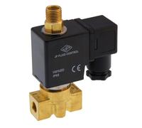 Electroválvula TW-DA 1/8'' 3/2 vías NC latón FKM 0-10bar 120V AC