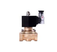 Electrovalvula, Válvula Solenoide de gas natural GLP de latón de 2 vías y 1/2 pulgadas, 220ac, 24v, normalmente cerrada, alta temperatura(NPT_240VAC)