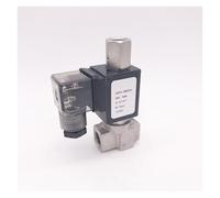 electroválvulas Válvula solenoide de gas de 3/2 vías, de acción directa, de acero inoxidable 304, 1/4", 220 V CA, juntas de 1,5 mm/2,5 mm, FKM y NBR.(Orifice 1.5mm,FKM SEAL_AC110V_N.O)