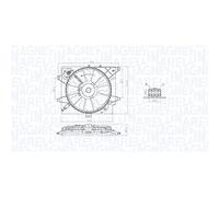 MAGNETI MARELLI 069422789010 Ventilador de motor