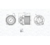Electroventilador habitáculo