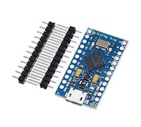 ElectroWorldFR Uno Pro Micro ATmega32U4 - Tarjeta de desarrollo (5 V, 16 MHz, compatible con Board Atmel
