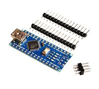 ElectroWorldFR V3_Nano - Tarjeta USB ATmega328 (5 V, 16 MHz, CH340, microcontrolador, Compatible con UNO V3_Nano)