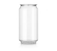 Eleeonora Botellas PequeñAs De PláStico con Tapas,Vasos Selladores De PláStico Pet con Tapas De Aluminio,Ligero Y PortáTil,Apto para Refrigerar Y Almacenar Bebidas FríAs
