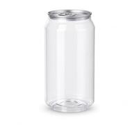 Eleeonora Botellas PequeñAs De PláStico con Tapas,Vasos Selladores De PláStico Pet con Tapas De Aluminio,Sellado HerméTicamente,para Refrigerar Y Almacenar Bebidas FríAs