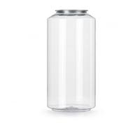 Eleeonora Botellas PequeñAs De PláStico con Tapas,Vasos Selladores De PláStico Pet con Tapas De Aluminio,Ligero Y PortáTil,Apto para Refrigerar Y Almacenar Bebidas FríAs