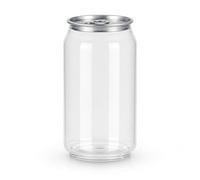 Eleeonora Botellas PequeñAs De PláStico con Tapas,Vasos Selladores De PláStico Pet con Tapas De Aluminio,Sellado HerméTicamente,para Refrigerar Y Almacenar Bebidas FríAs