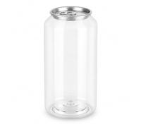 Eleeonora Latas De Bebidas Sellables,Botellas PequeñAs De PláStico con Tapas,Botellas De PláStico para Zumo,Ligero Y Transparente,Apto para Refrigerar Y Almacenar Bebidas FríAs