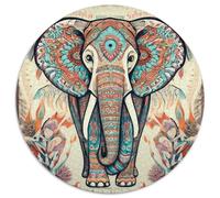Elefante 1000 Piezas Rompecabezas para Adultos Animales Salvajes para Amantes O Amigos Imposable 1000pcs (67.5x67.5cm)