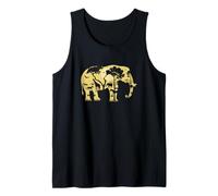 Elefante Africano África Fauna Silvestre Safari Camiseta sin Mangas