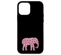 Elefante Africano - Cute Safari África Mamífero Zoo Rosa Carcasa para iPhone 12 Mini