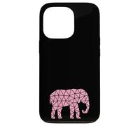 Elefante Africano - Cute Safari África Mamífero Zoo Rosa Carcasa para iPhone 13 Pro