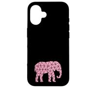 Elefante Africano - Cute Safari África Mamífero Zoo Rosa Carcasa para iPhone 16