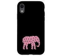 Elefante Africano - Cute Safari África Mamífero Zoo Rosa Carcasa para iPhone XR