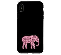 Elefante Africano - Cute Safari África Mamífero Zoo Rosa Carcasa para iPhone XS MAX