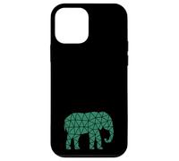 Elefante Africano - Lindo Safari África mamífero zoológico Verde Carcasa para iPhone 12 Mini